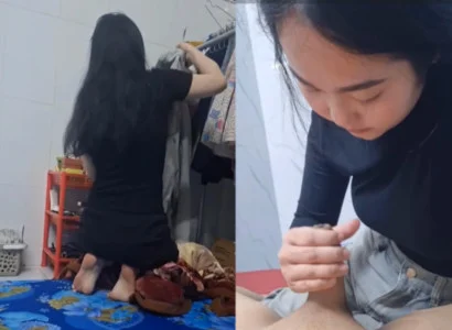 Thằng bạn bệnh được thổi kèn thoải mái